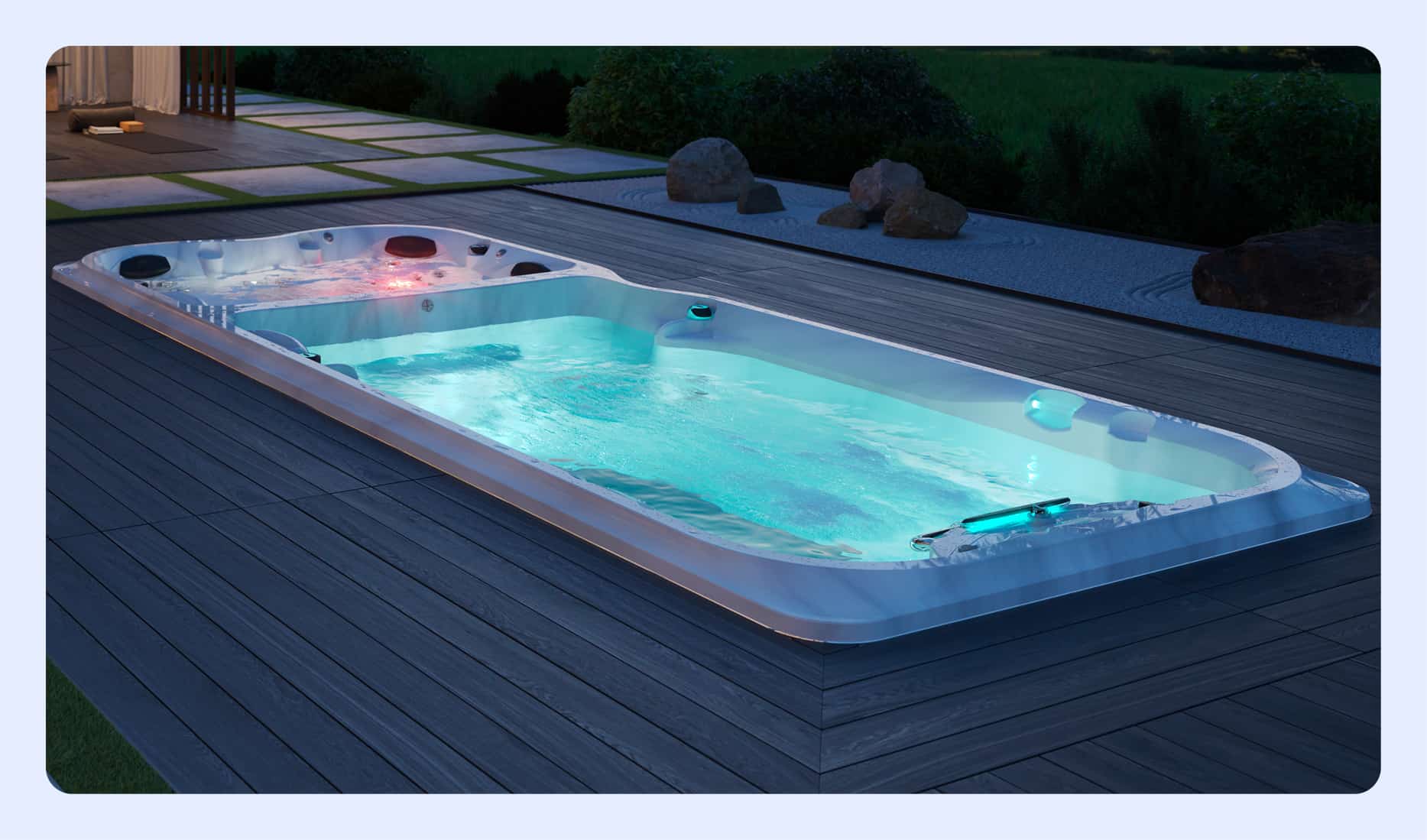 Obtenez jusqu'à 2000$ de rabais et avantages sur les spas de nage Jacuzzi