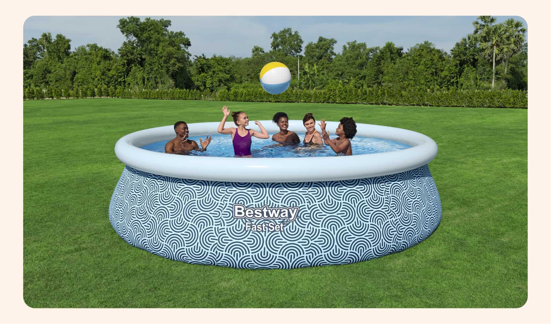 Économisez 15% sur les piscines gonflables sélectionnées