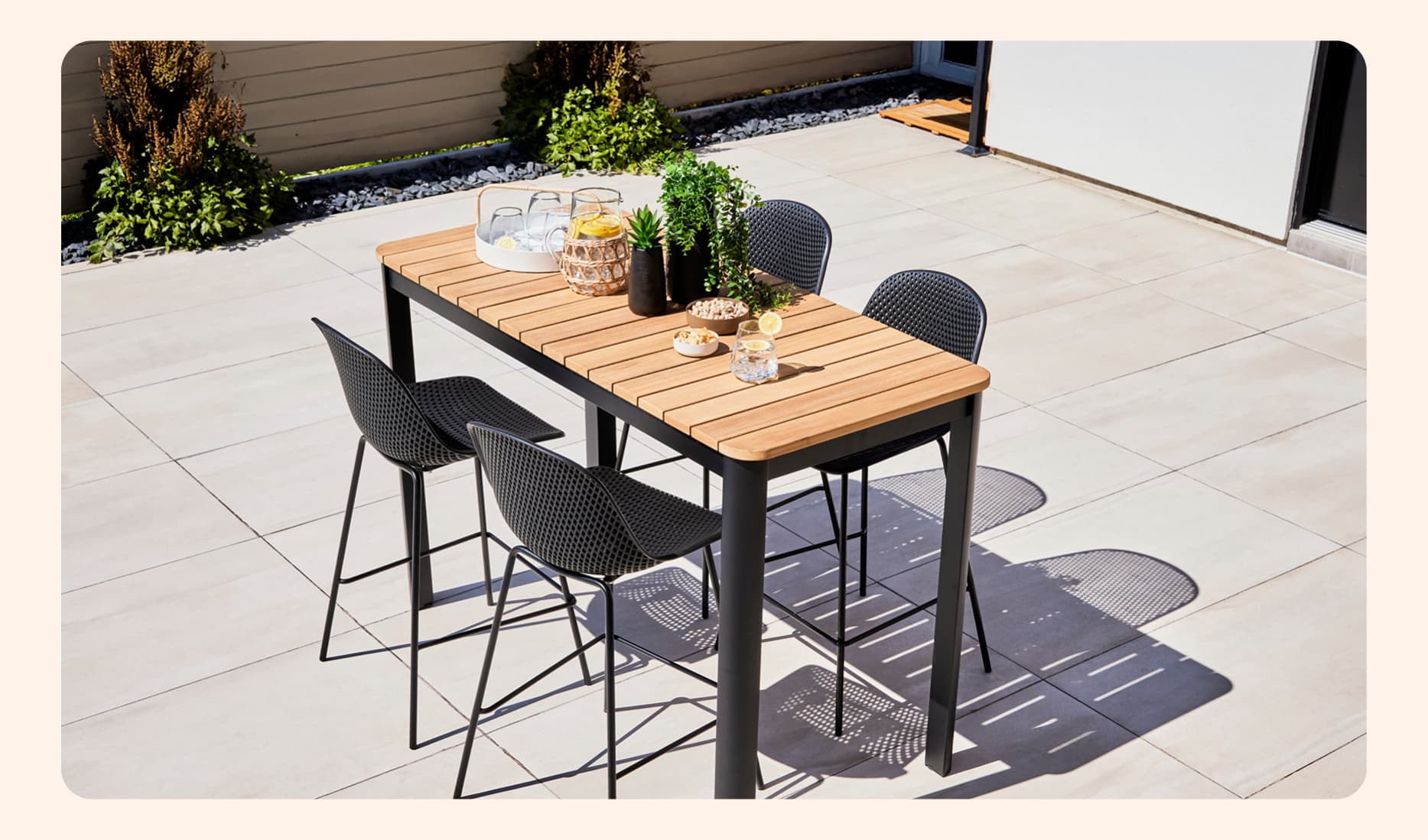 Up to 40% off on patio furniture