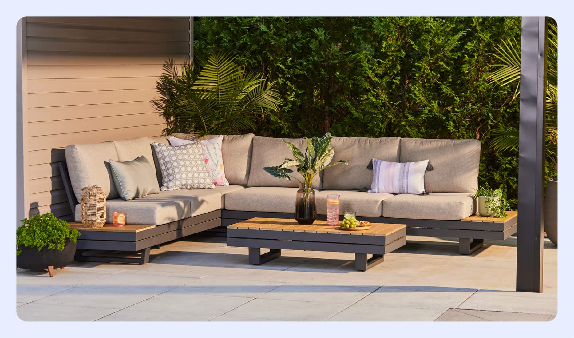 Save up to 40% on patio furniture