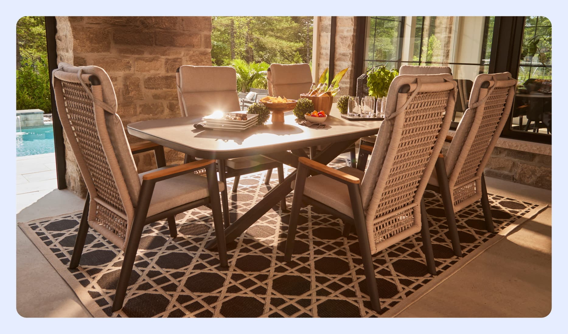 Jusqu'à 40% de rabais sur le mobilier de jardin