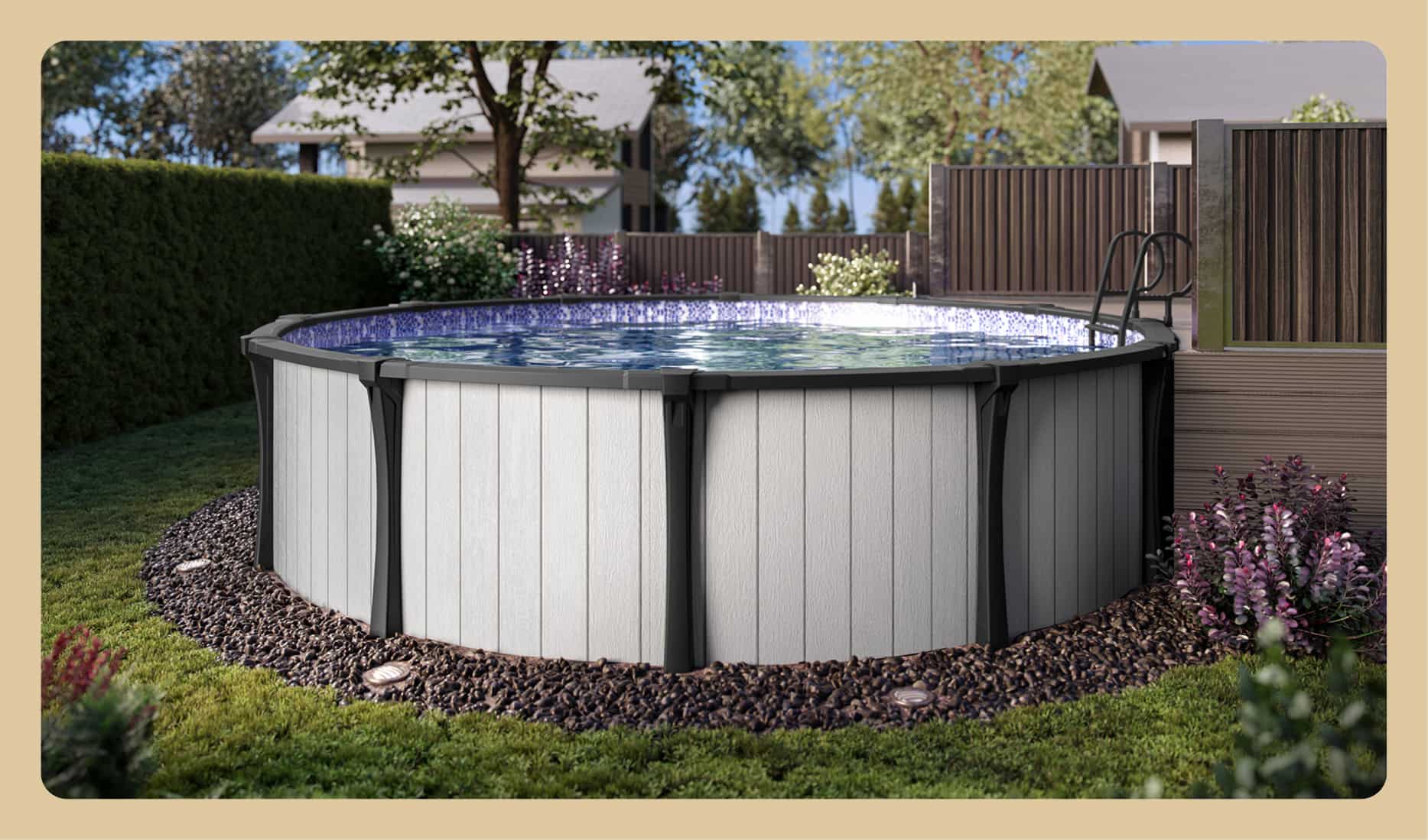 Save $2,000 on heated above ground pools