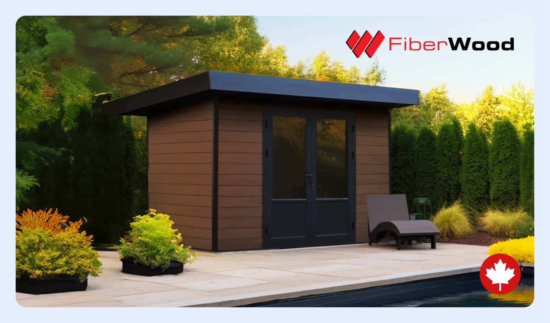 Économisez jusqu'à 3000$ sur les cabanons FiberWood