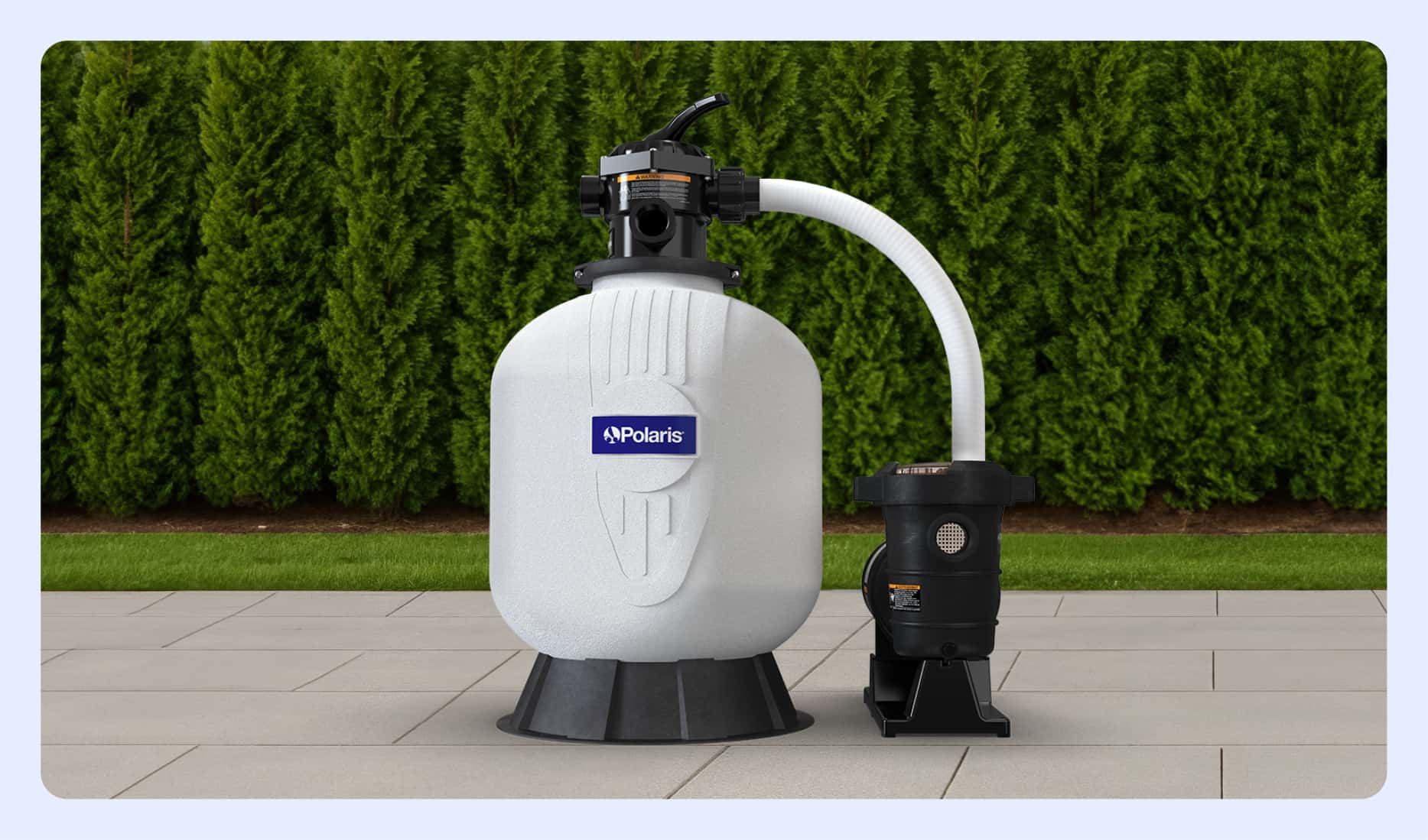 Only $499.98 on the Polaris pump and filter combo