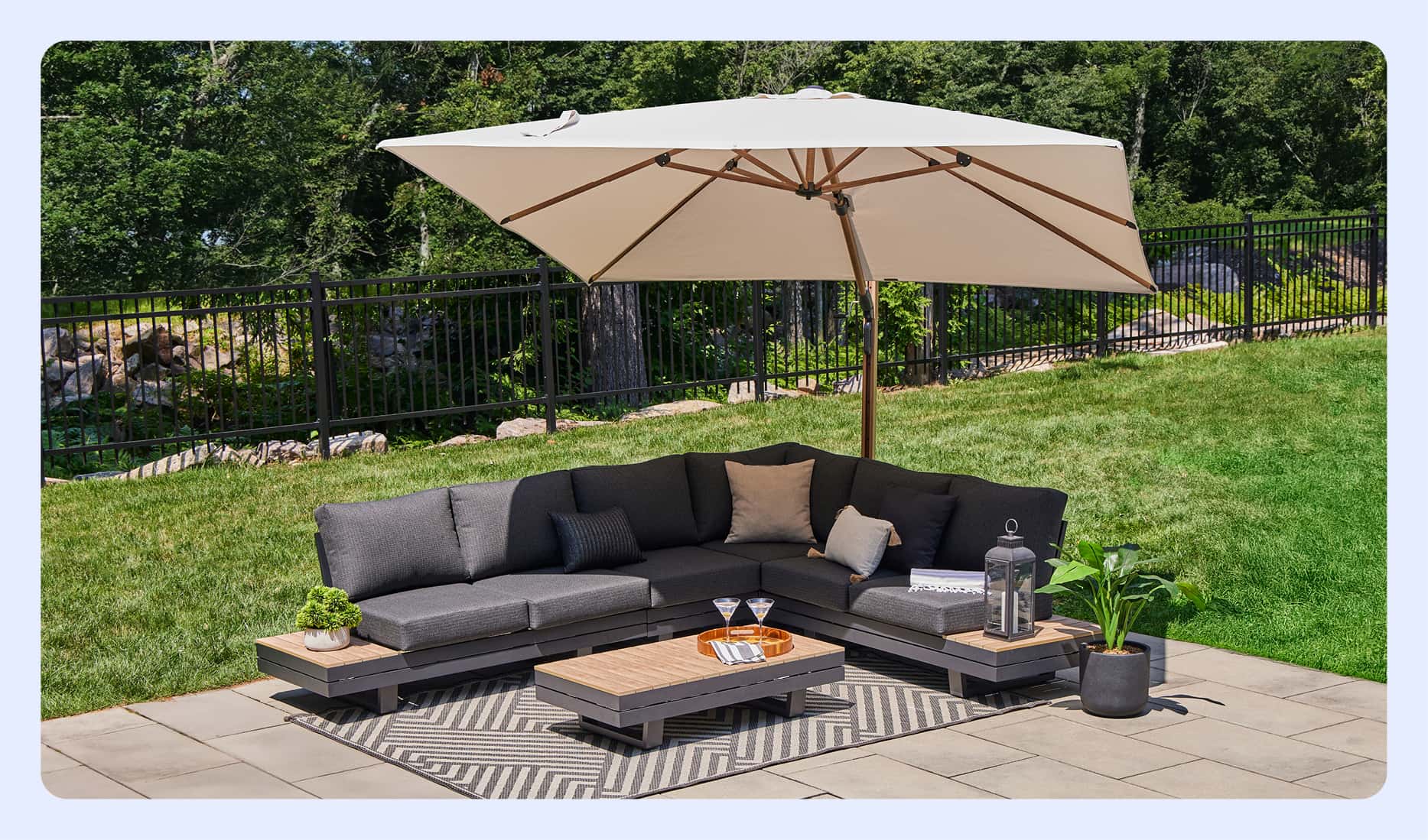 We pay the equivalent of the 2 taxes on selected umbrellas