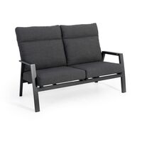 Imperial Club Loveseat - Marled black