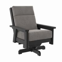 Fauteuil Pivotant à Dossier Haut - Charleston