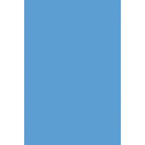 Blue 18 x 33 ft Oval Overlap Liner 48 or 52 inch