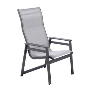 Chaise empilable Möbel - Anthracite - Gris pâle