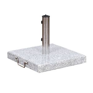 Base de parasol  66 lb (30 kg) en granite - Gris