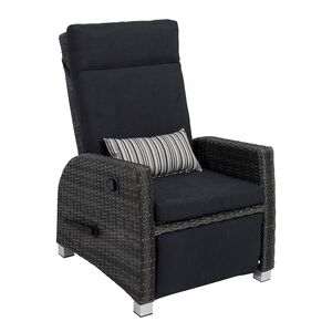 Fauteuil club inclinable Royale avec appui-pieds