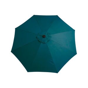 Parasol de marché 9' (2,7 m) - Noir / Sarcelle