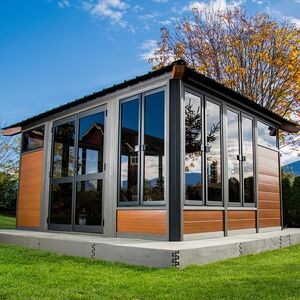 Nature Plus Serie Granada Gazebo 14' x 14' - Acorn