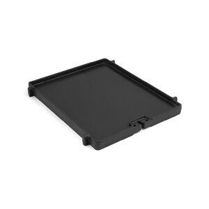 Plaque réversible en fonte pour brûleur latéral