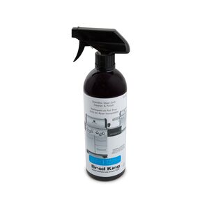 Stainless steel grill cleaner and polish