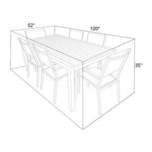 Protective cover for dining set - 120
