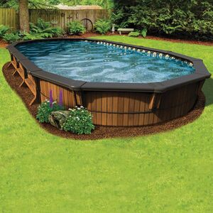 Toundra semi-inground pool