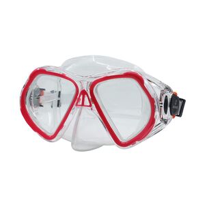 Aruba diving mask for children by Scaup - Red