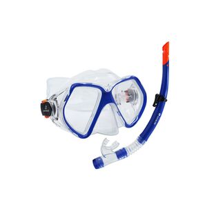 Masque de plongée avec tuba pour enfants, lunettes de natation anti-buée et  anti-fuite Lunettes de plongée en apnée imperméable à l'eau Masque en verre  trempé durable pour les enfants de 5 à