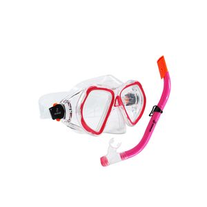 Cora mask and snorkel for children - Pink