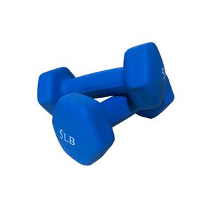 Haltères HEX en néoprène - 5 lb