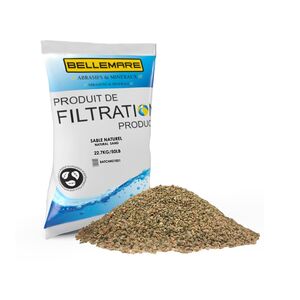Bellemare natural sand for pool filtration