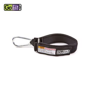 Ankle strap with carabiner