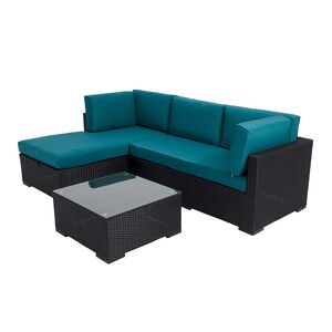 Montana sectional - Teal