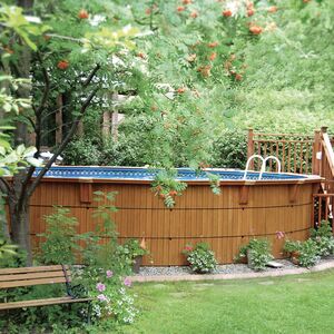 Piscine bois, terrasse bois, le combo gagnant - Arizona Pool