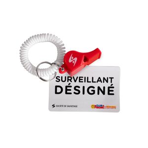 Sifflet pour surveillant désigné