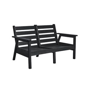 Tofino loveseat piece frame - Black