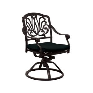 Elisabeth Swivel and Swivel Chair - Black