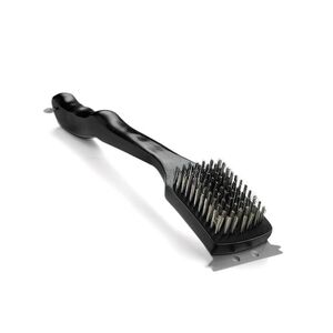 Brosse avec filaments en acier inoxydable