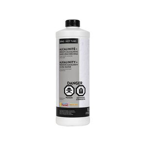 Alkalinity (-) for hot tub - 1 liter