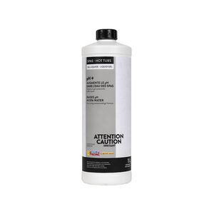 Liquid pH Plus for hot tub 1 liter