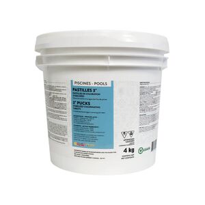 Stabilized chlorine pucks - 4 kg
