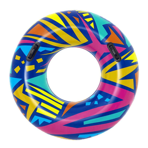 Geometric Swim Ring (Blue)