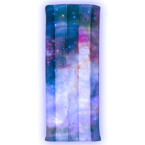 Radeau de piscine galaxie illuminée