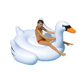Flotteur de piscine géant en forme de cygne