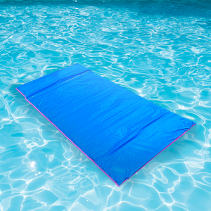 Matelas de piscine réversible FlotoMax de 6 pieds bleu / rose