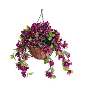 Hanging flowers - Purple Bougainvillea