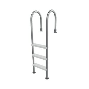 Above ground pool ladder - White