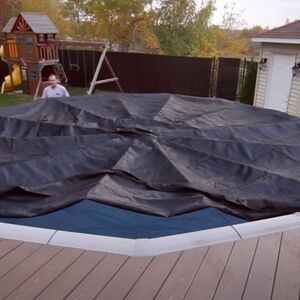 Mesh winter cover - 21' round