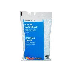 Club Piscine natural stone for filtration