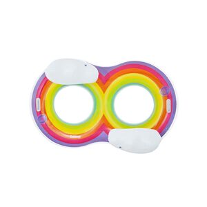 Tube de nage double Arc-en-ciel - 6'1