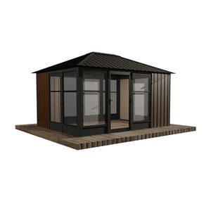 Pavillon Adela 11' x 14' - Blacksmith - Espresso