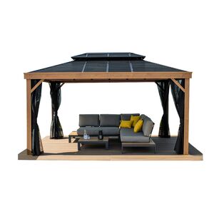 Gazebo Axel 10' x 12' - Naturel
