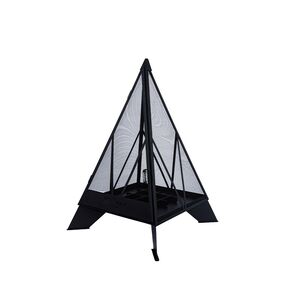 Kheops outdoor wood-burning fire pit