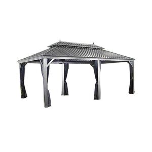 Gazebo Porto 12' x 20' - Graphite