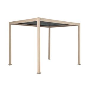Cosa smart pergola 10' x 10' - Wood finish